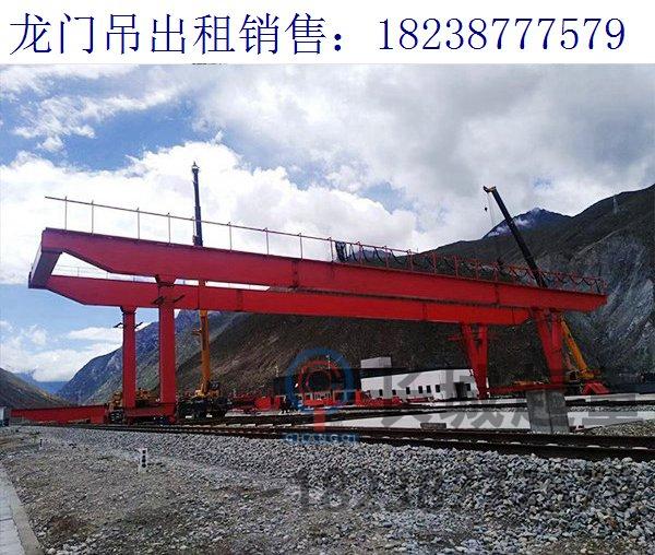 湖北仙桃龍門吊出租在 機械制造行業的應用