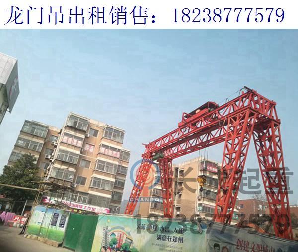 湖南株洲A型龍門(mén)吊的操作優(yōu)勢(shì)