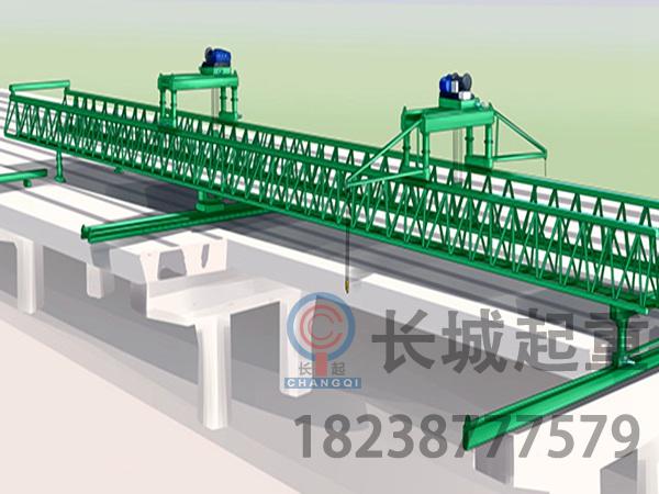 架橋機在大風天氣下停止作業 120噸架橋機租賃